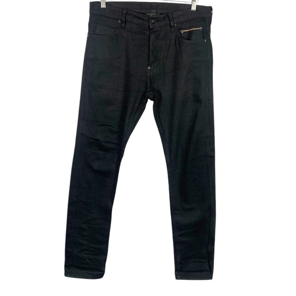 The Hundreds Selvedge Denim Skinny Jeans Black Size 32